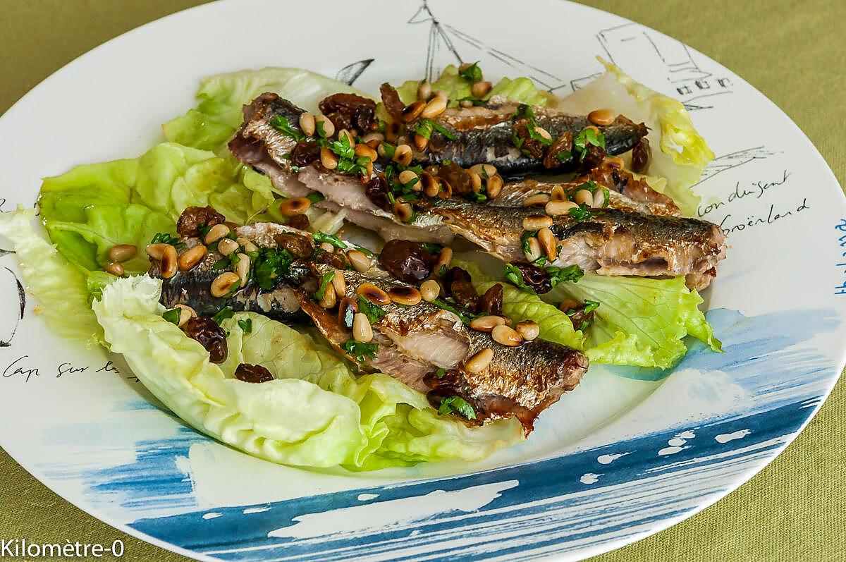 recette Sardines grillées à la mode sarde