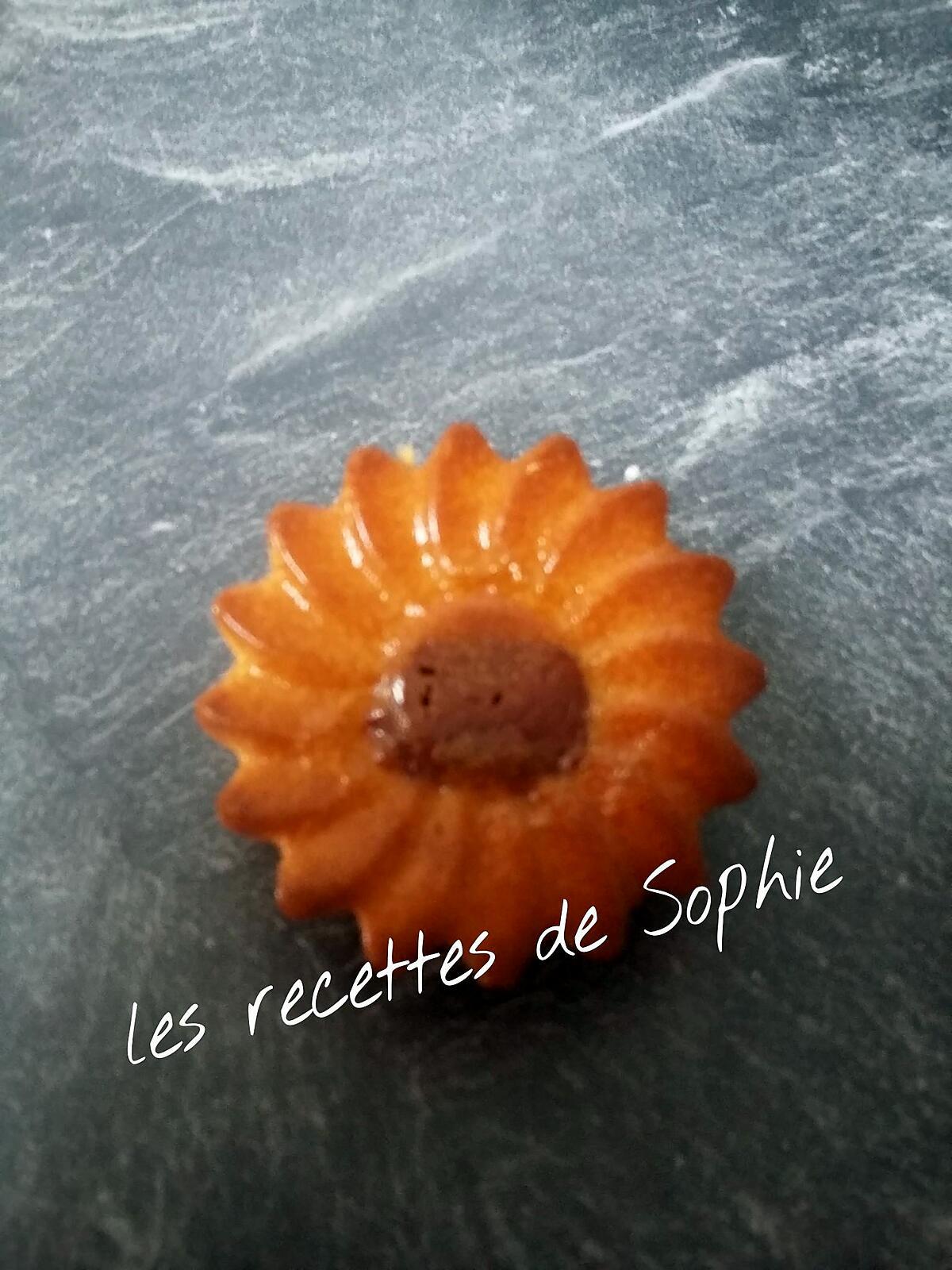 recette Marguerite au cœur praliné