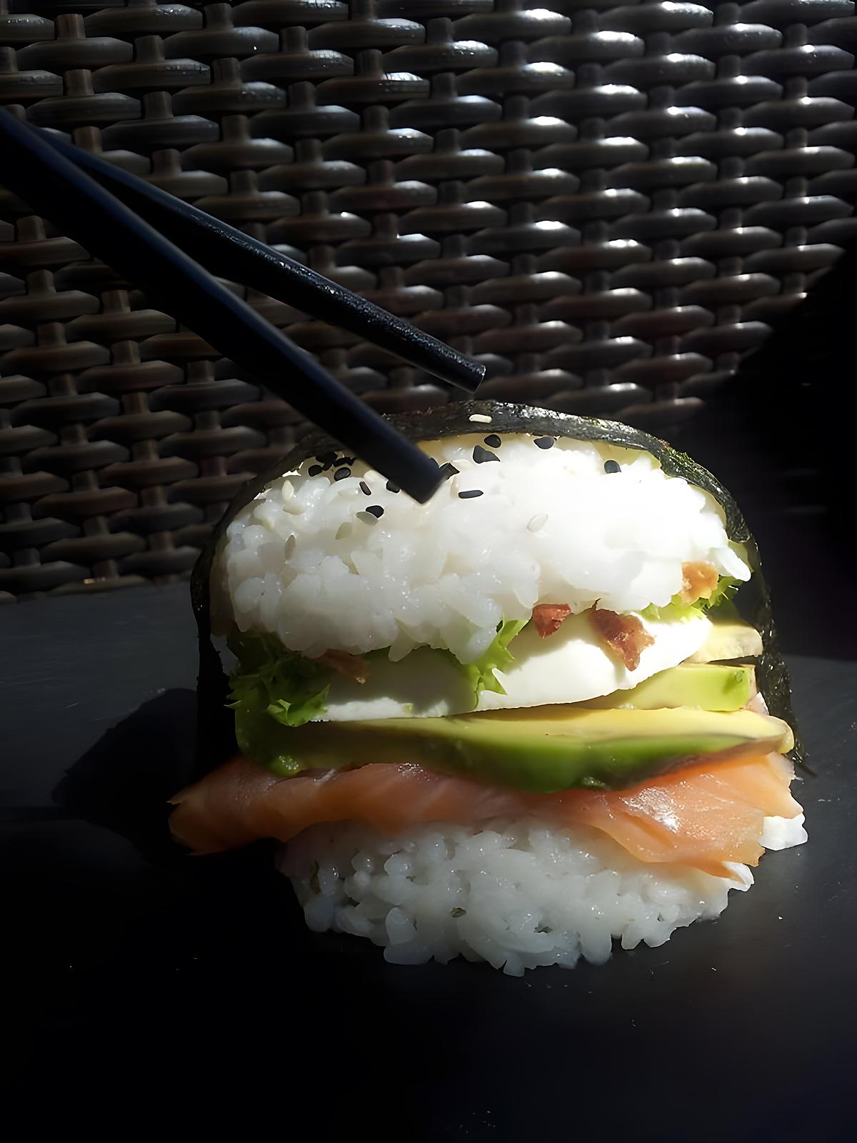 recette Sushi Burger