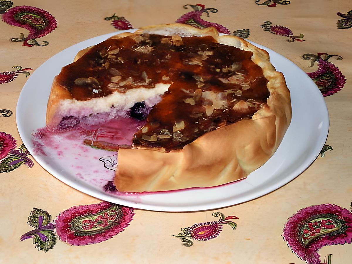 recette Gâteau fromage blanc-cerises