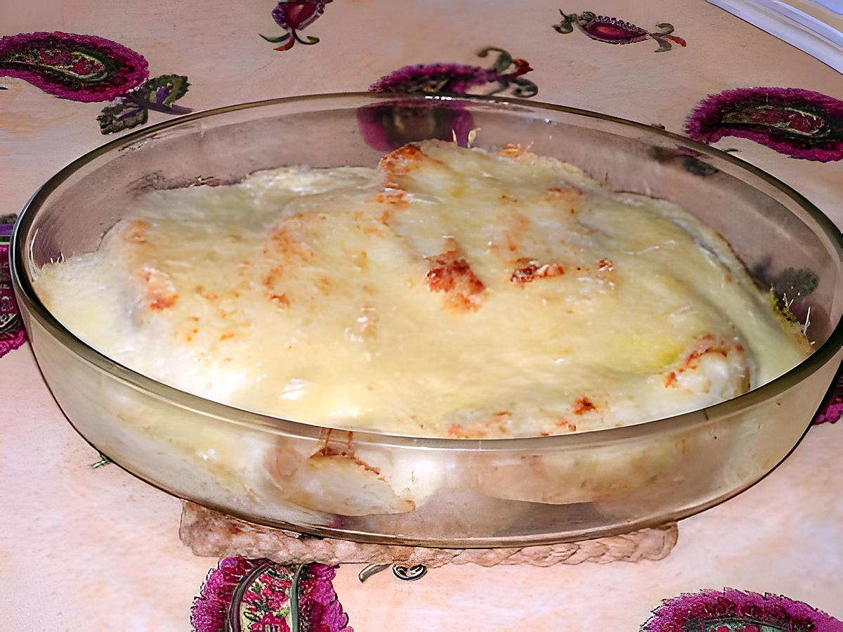 recette Gratin doré de céleri