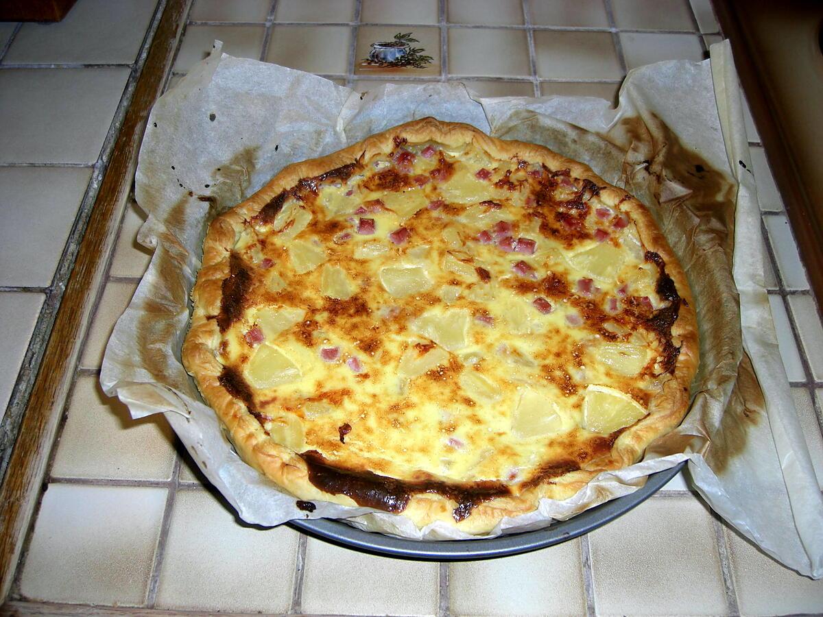 recette QUICHE des Antilles