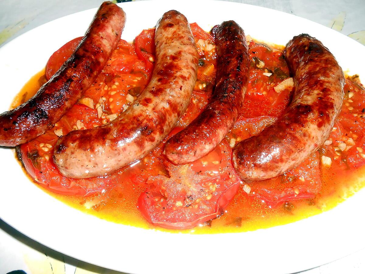 recette SAUCISSES DE MAGRETS DE CANARD ET CHIPOLATAS GRILLEES