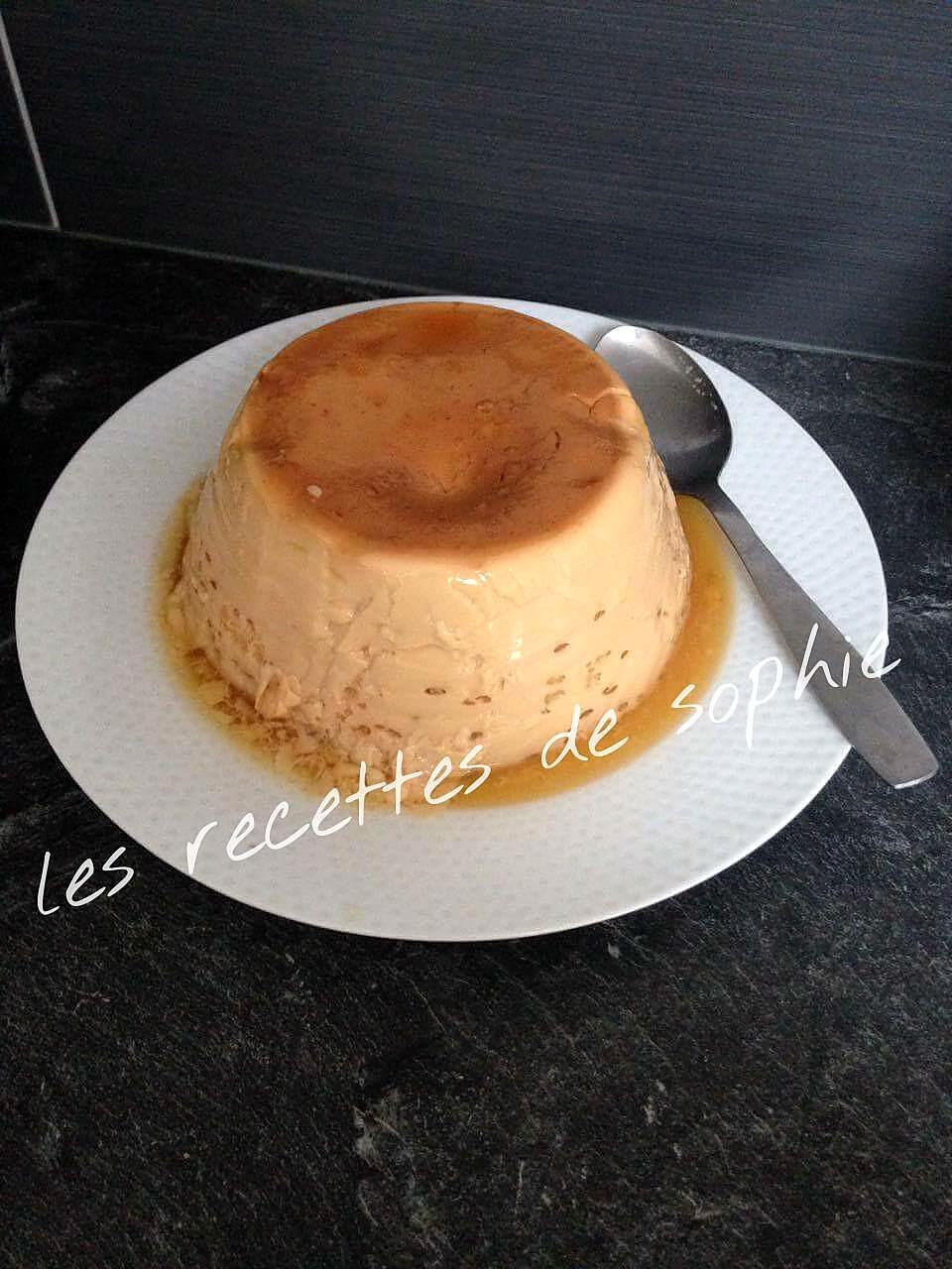 recette Crème aux œufs renversée au caramel