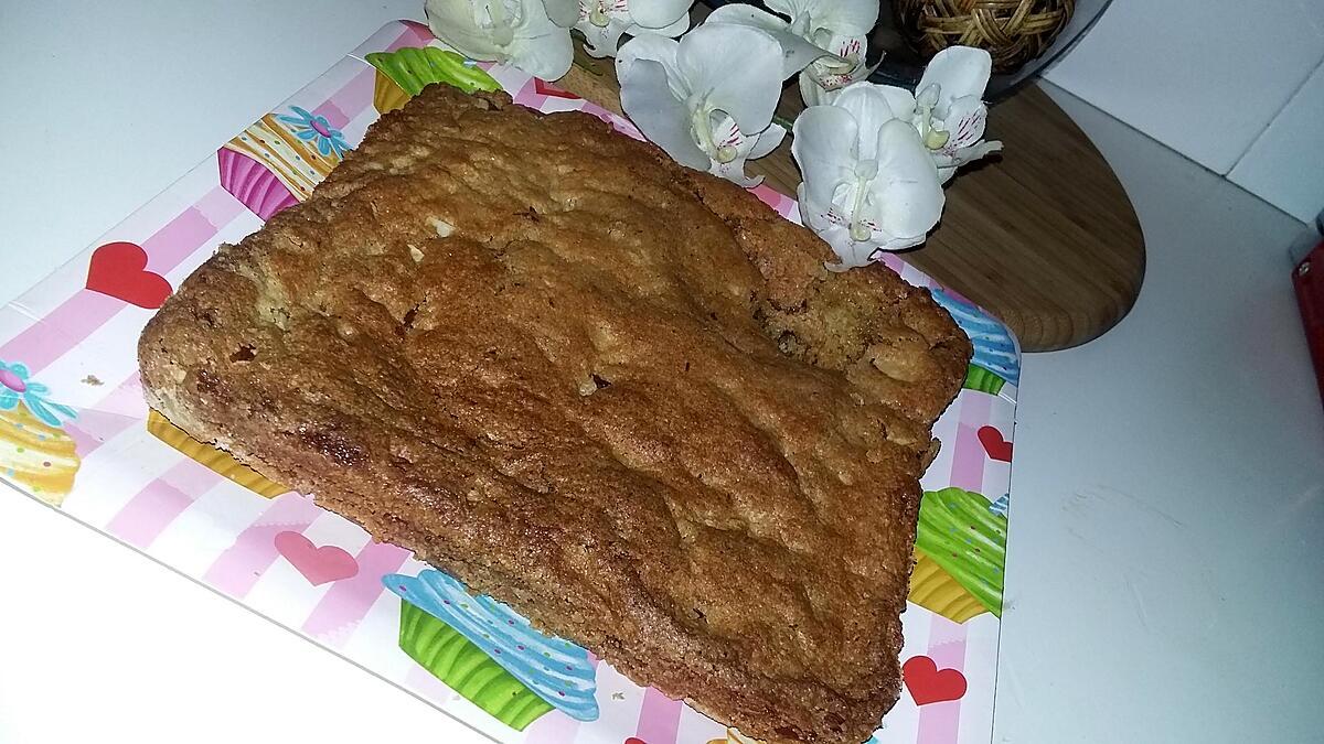 recette Blondies aux amandes