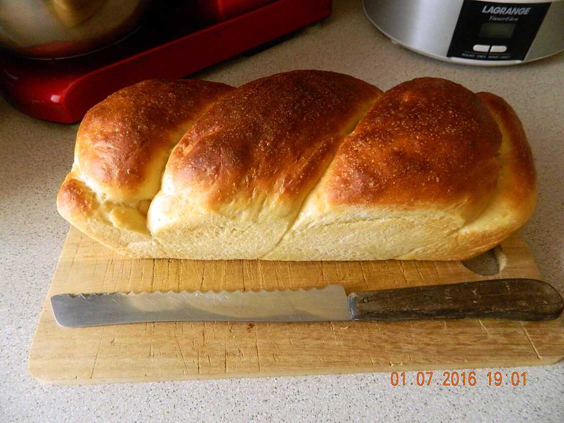Recette de Brioche light au yaourt par mimine59