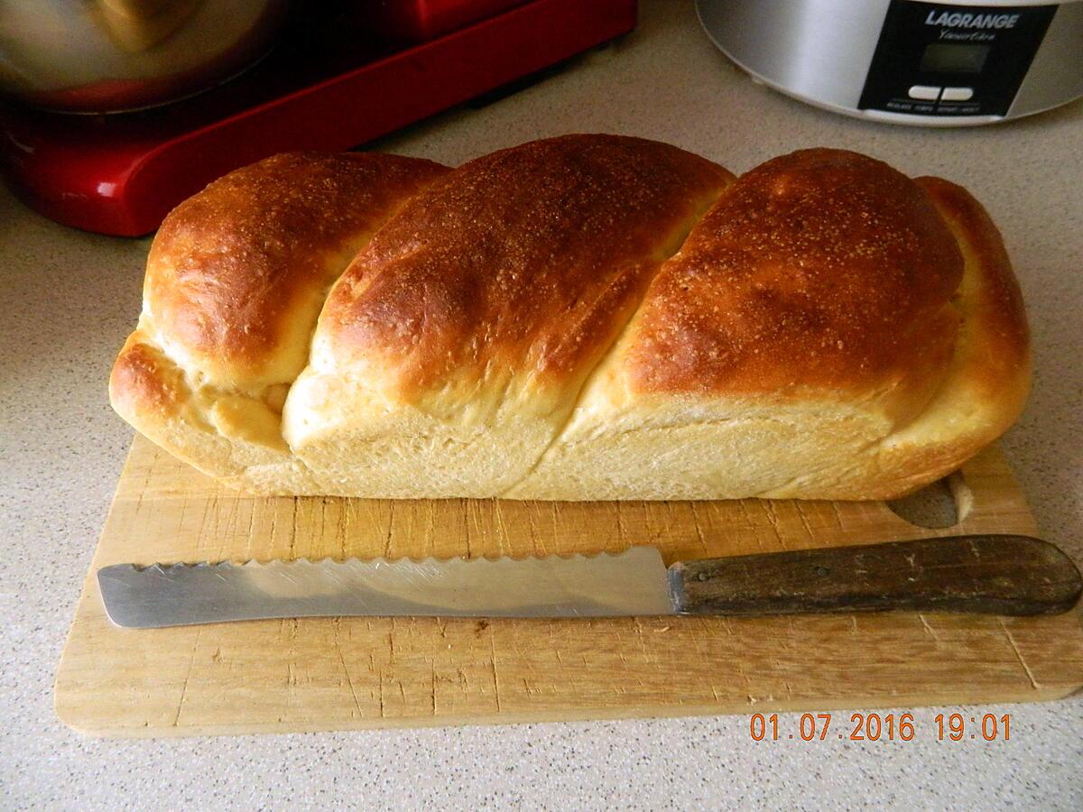 recette Brioche light au yaourt