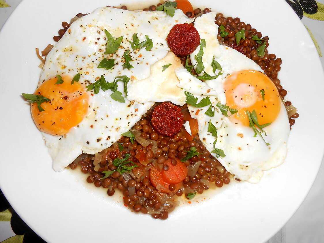 Lentilles Au Micro Onde