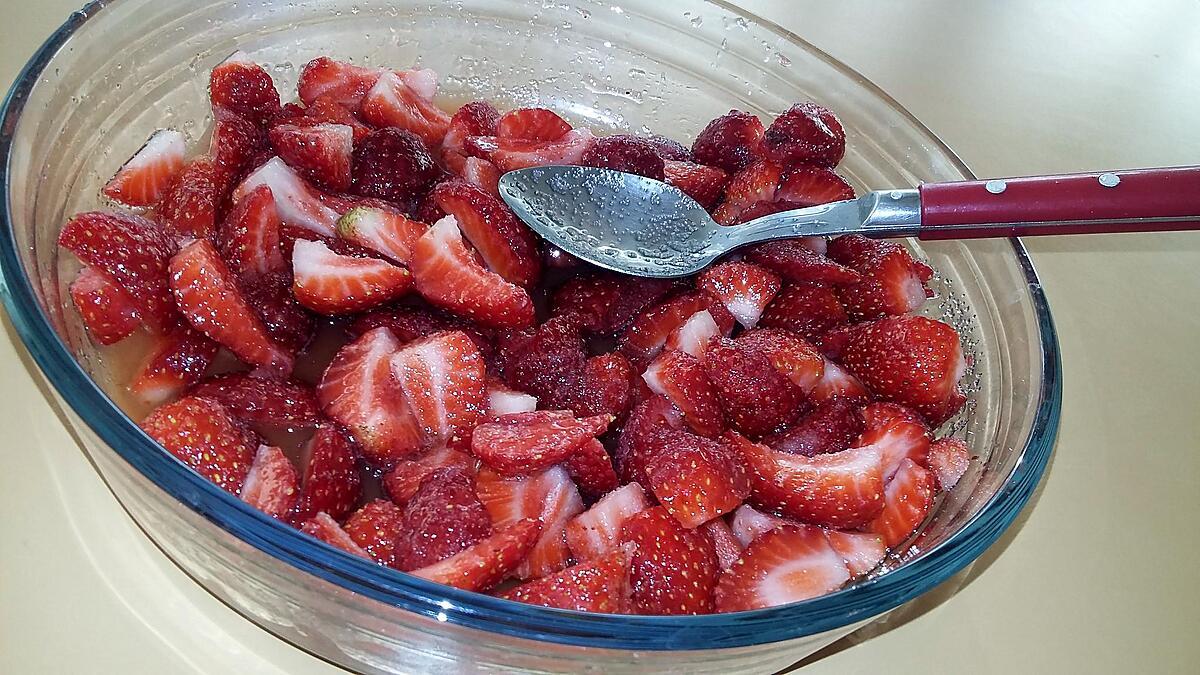 recette Salade de fraise au citron et à la vanille