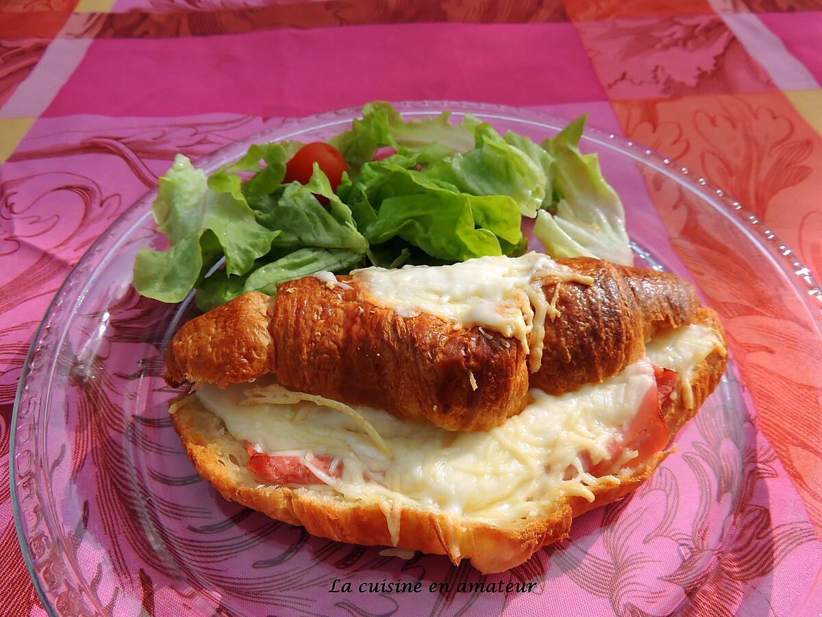 recette Croissant garni