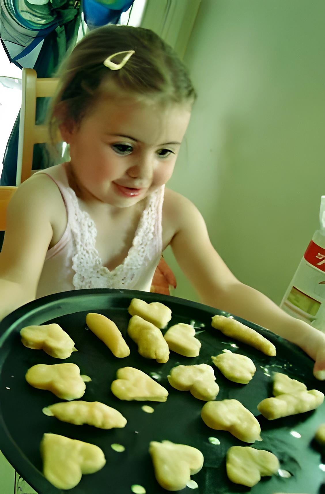 recette les petits sablés un jeu d'enfant !!!!