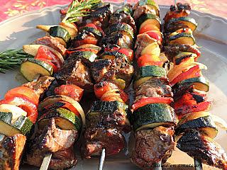 recette Brochettes de boeuf