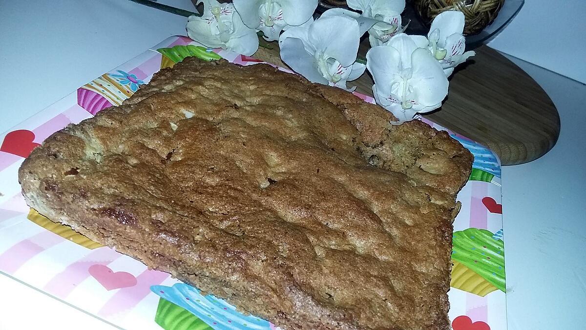 recette Blondies aux amandes