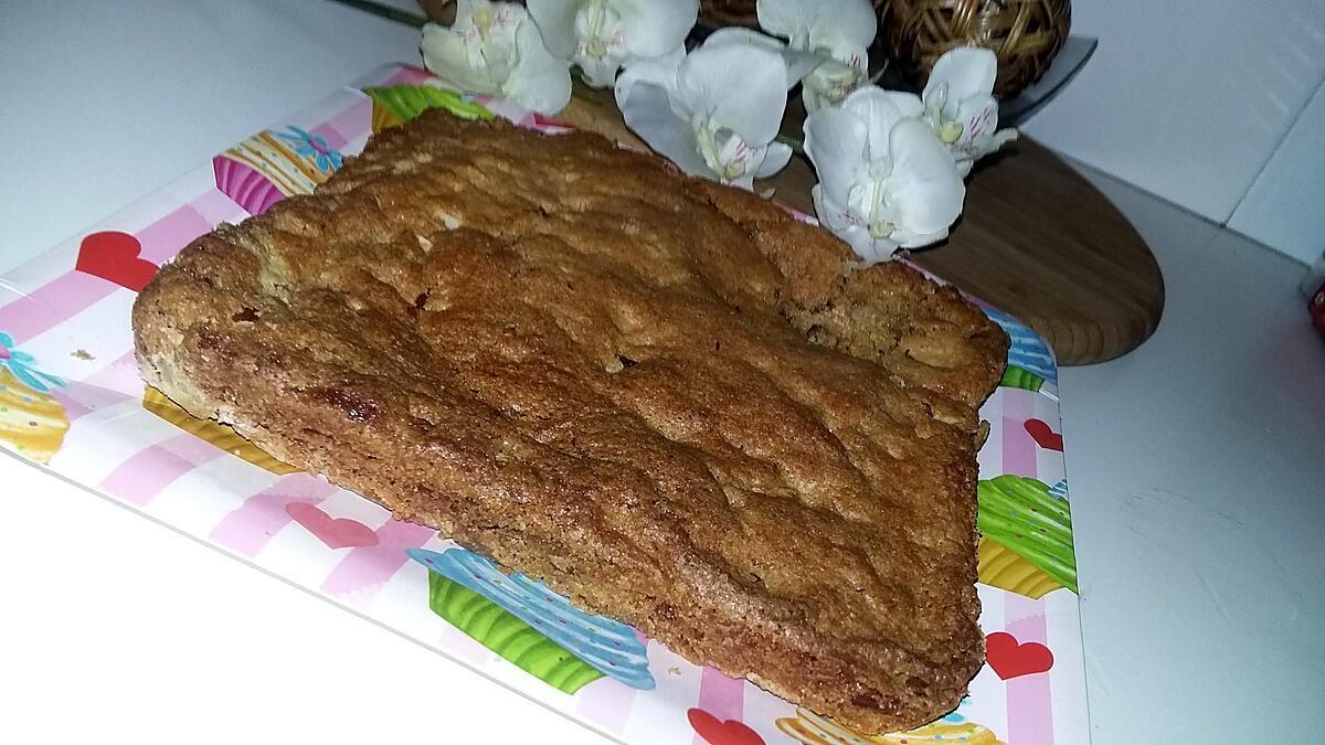 recette Blondies aux amandes