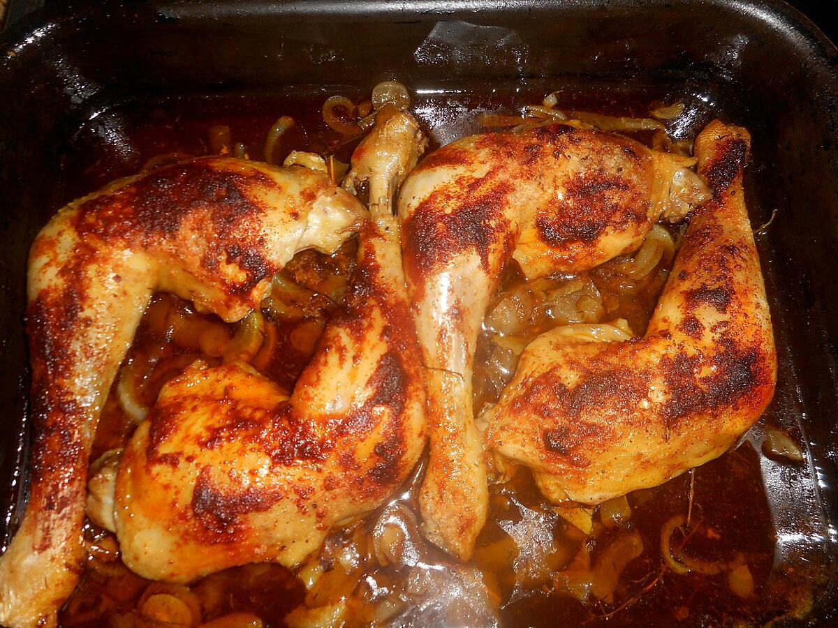recette Cuisses de poulet au paprika