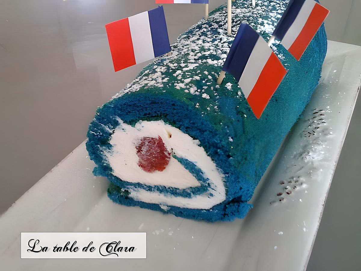 recette Mon roulé "Allez les bleus"