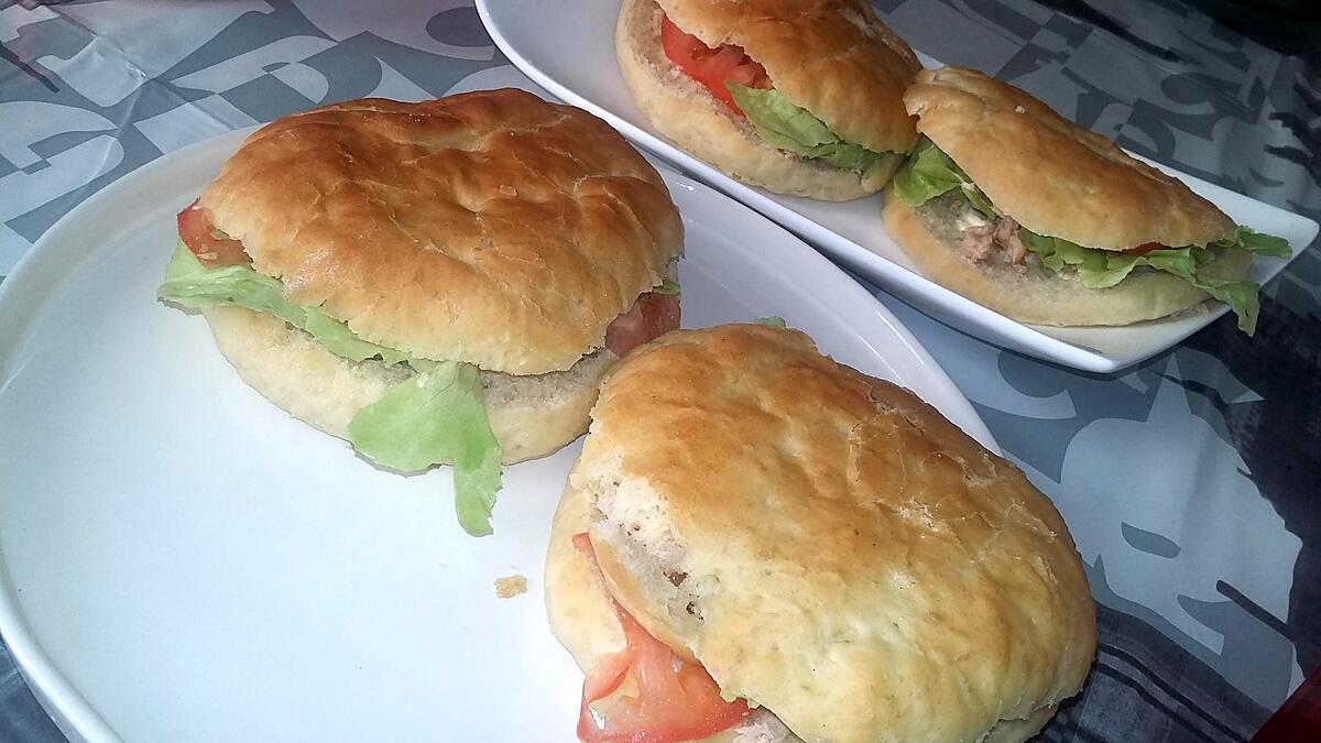 recette Sandwich bagnat au thon