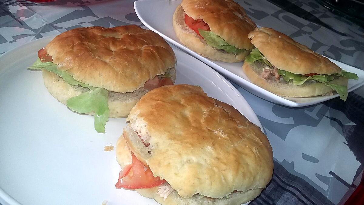 recette Sandwich bagnat au thon