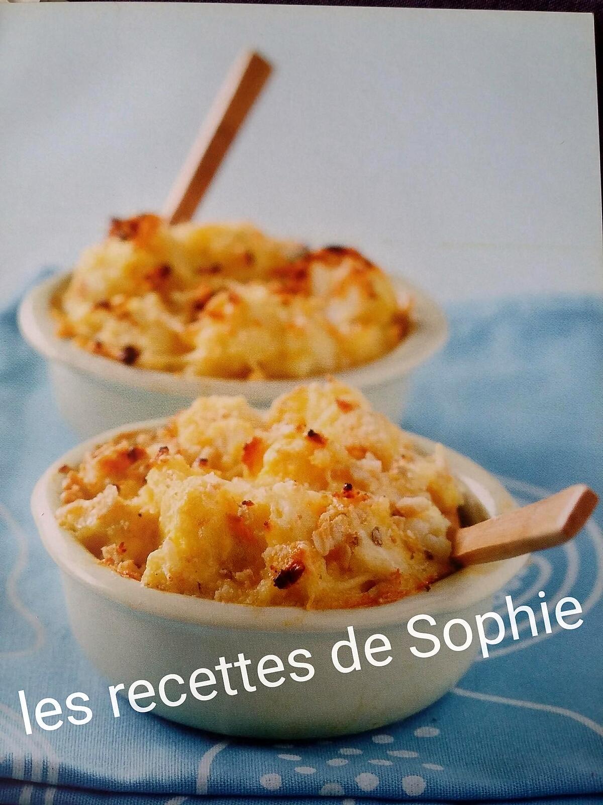 recette Gratin de chou-fleur à la polonaise