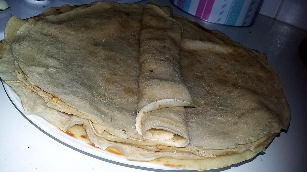 recette Pâte a crêpe sans oeufs