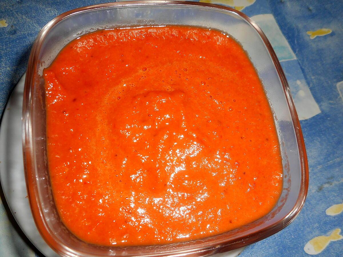 recette Ajvar ( condiment poivrons rouges-aubergine)