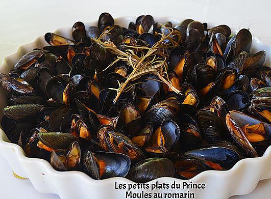 recette MOULES AU ROMARIN