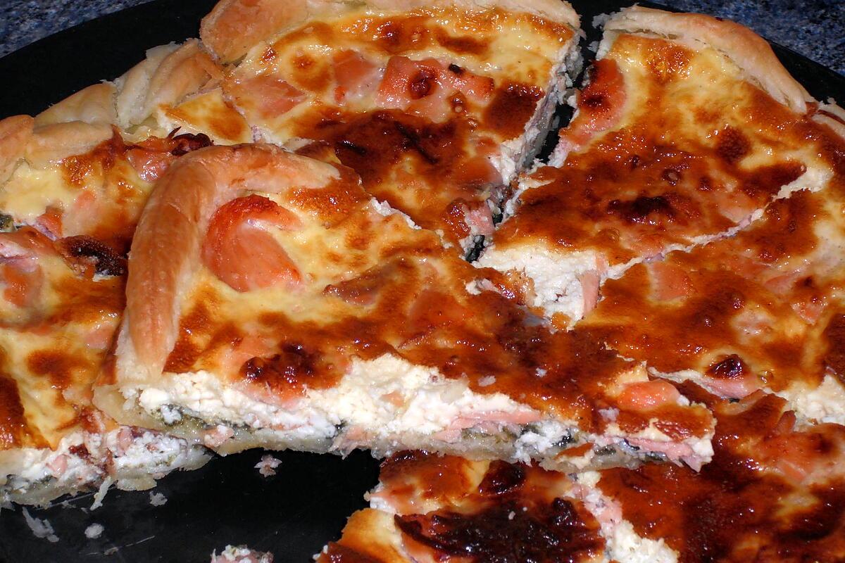 recette Quiche saumon oseille