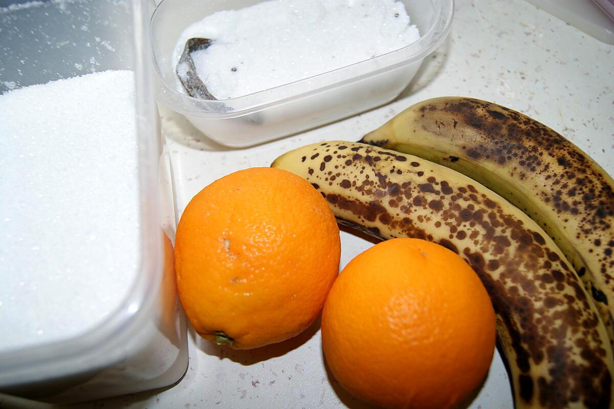 recette Banane à l'orange