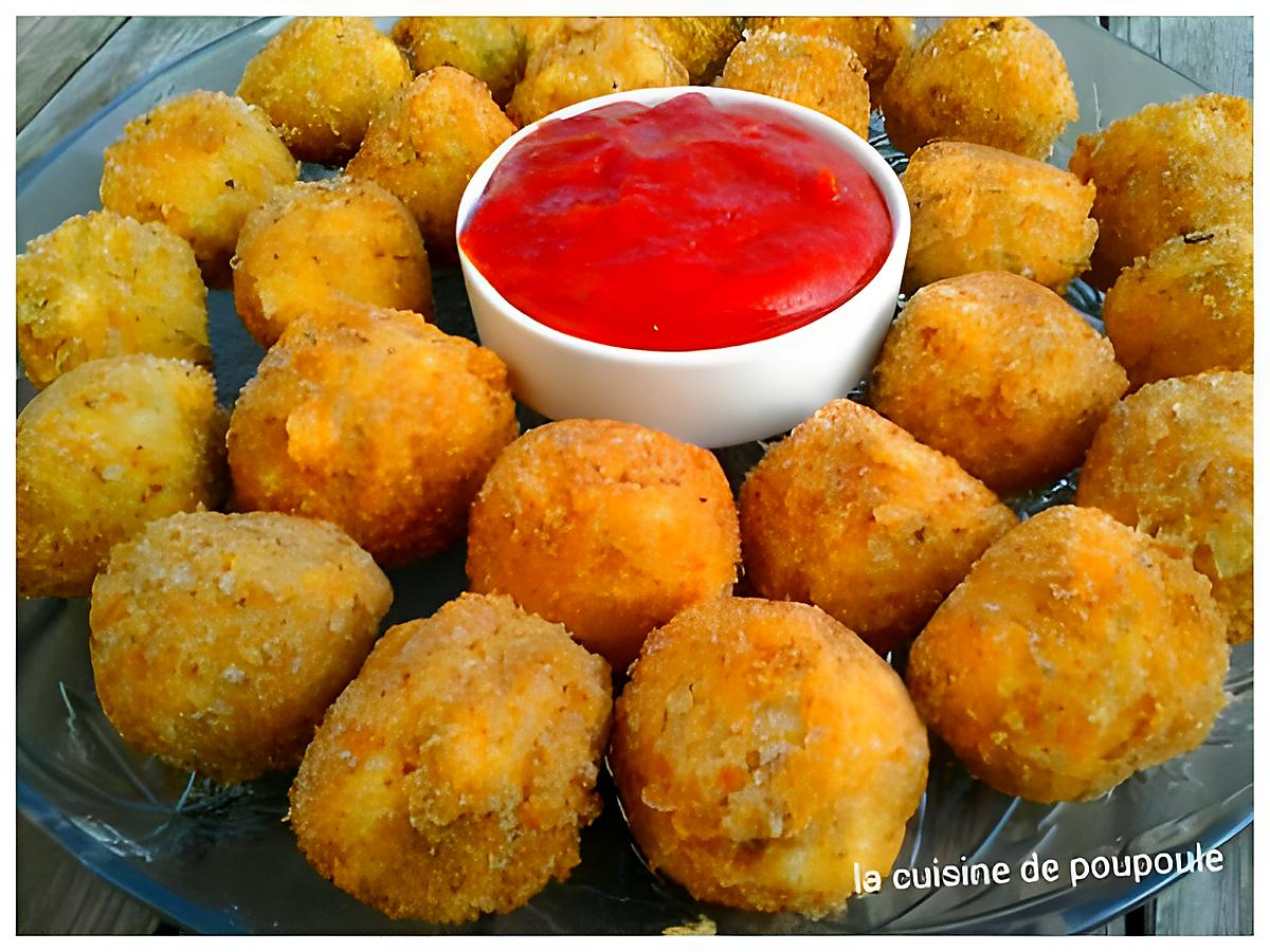 recette Croquette de pomme de terre au thon