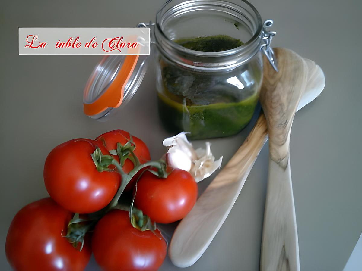 recette Sauce au Pistou