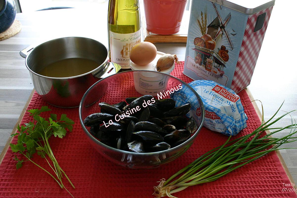 recette Velouté de Moules à la Normande