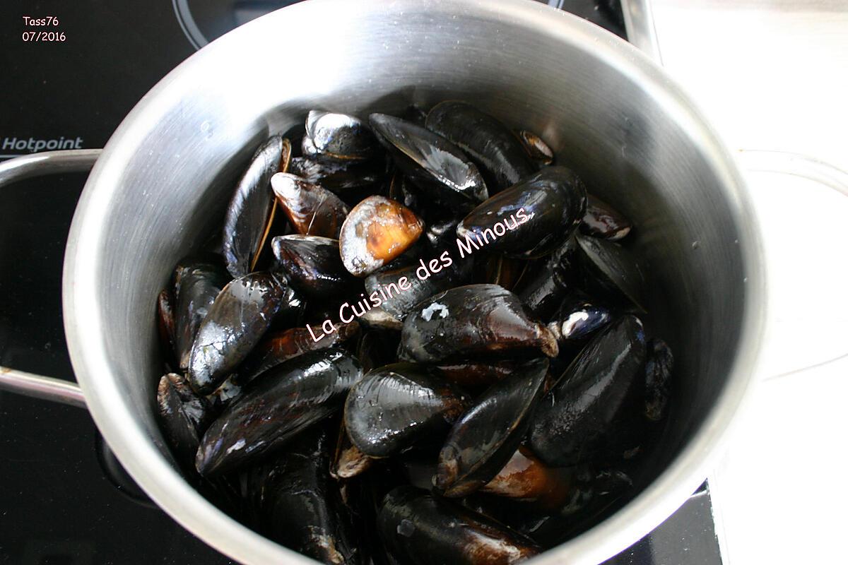 recette Velouté de Moules à la Normande