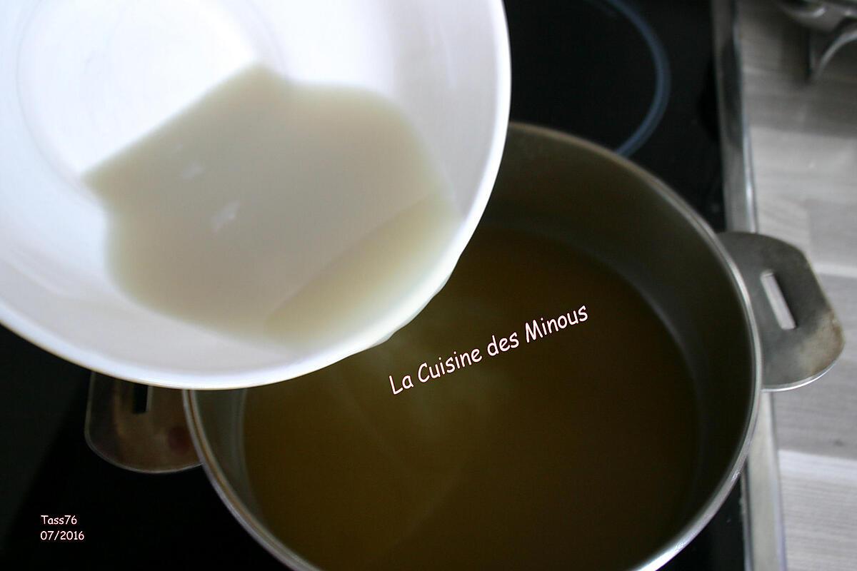 recette Velouté de Moules à la Normande