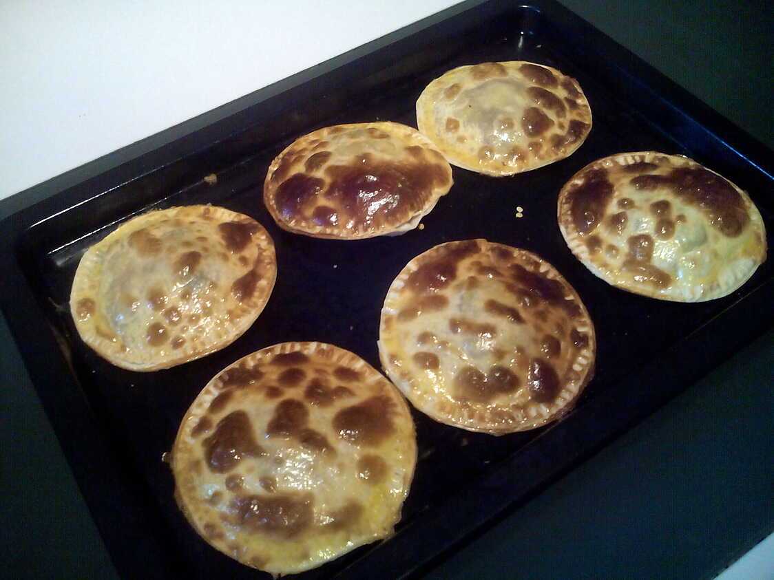 Chaussons poireaux et chèvre
