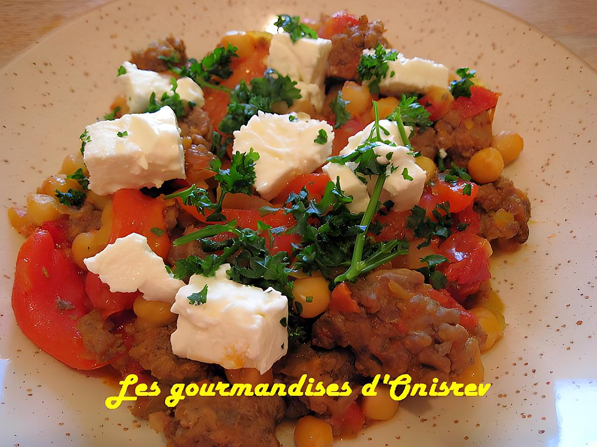 recette Chili aux pois chiches