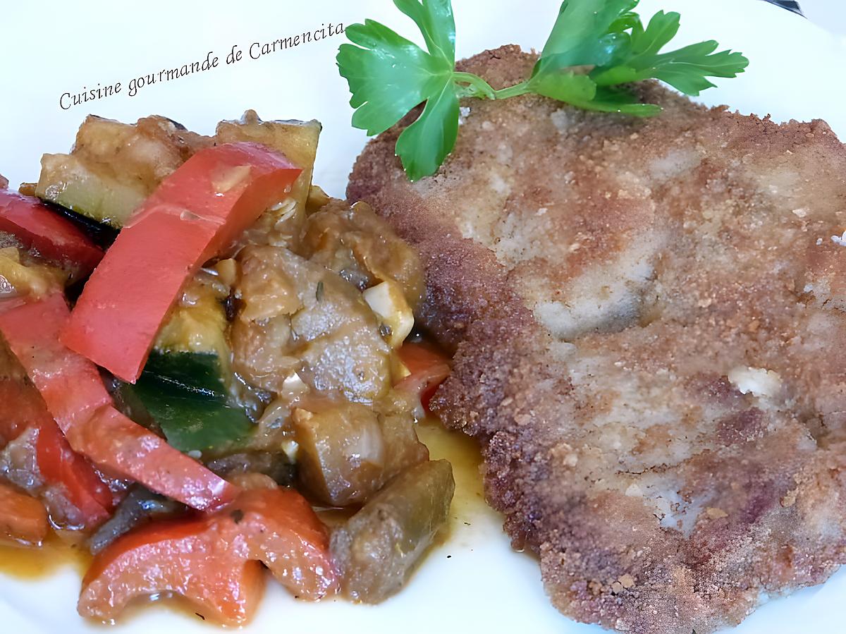 recette Escalope de veau panée