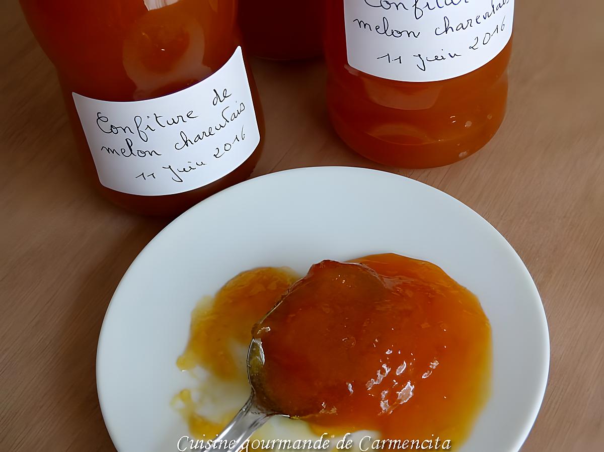 recette Confiture de melon charentais