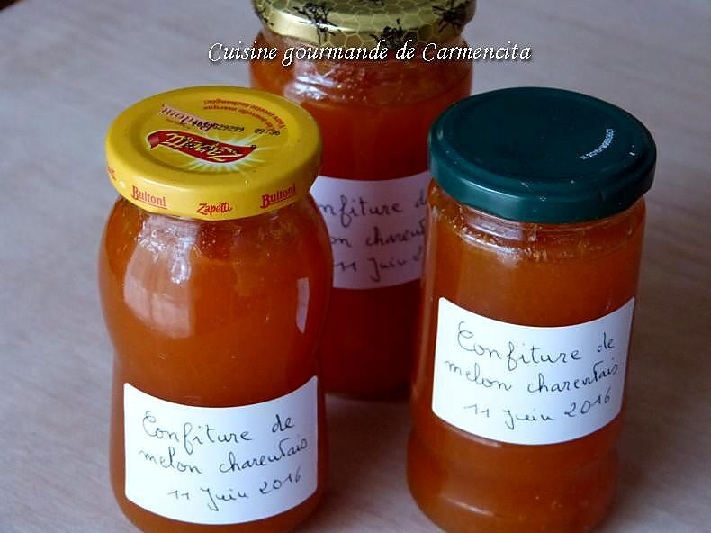 recette Confiture de melon charentais