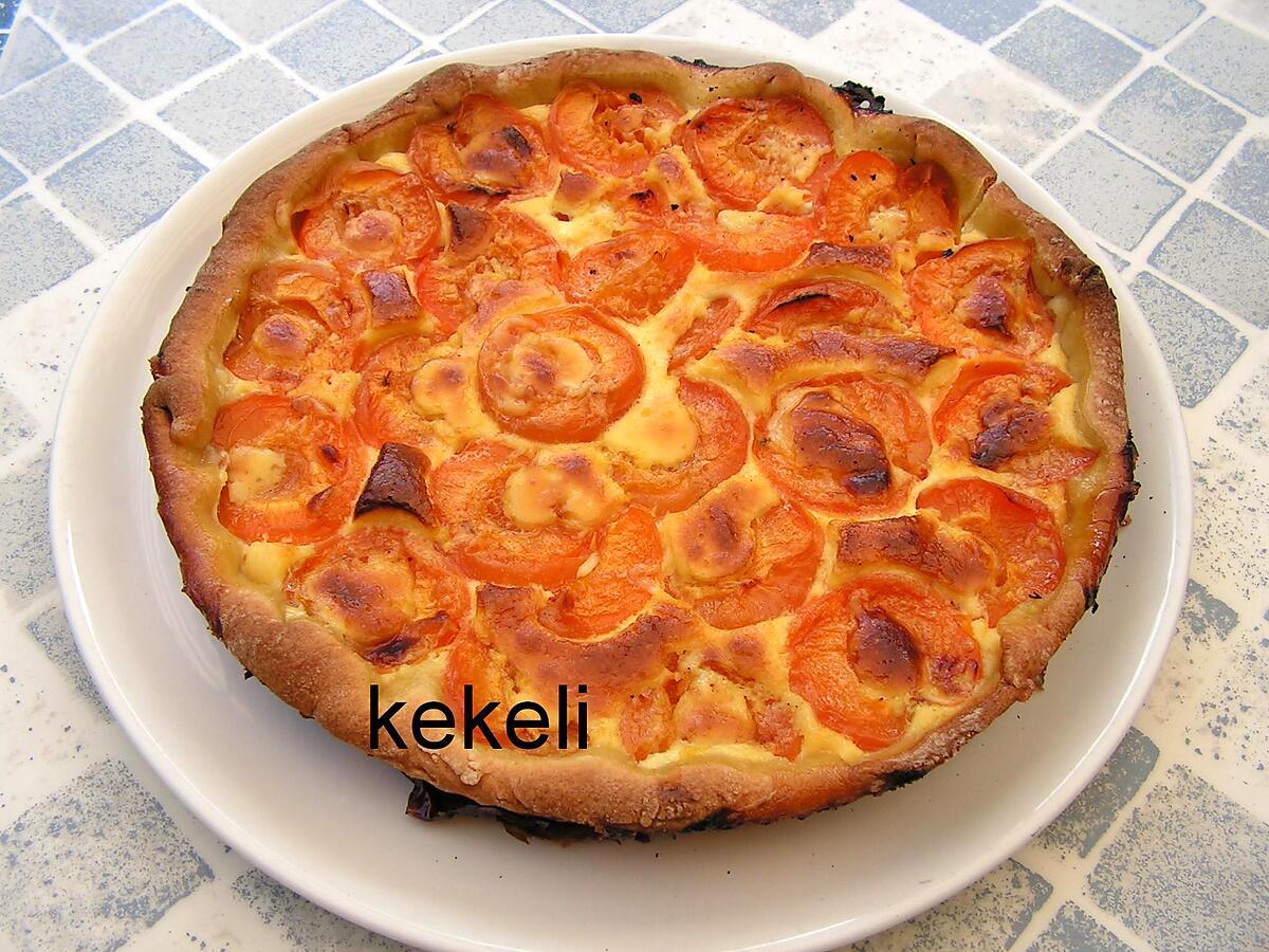 recette Tarte aux abricots