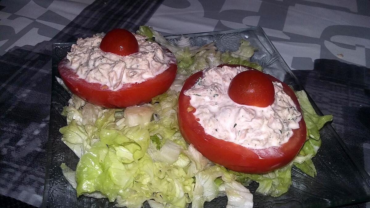 recette Tomates farcis a la sardine