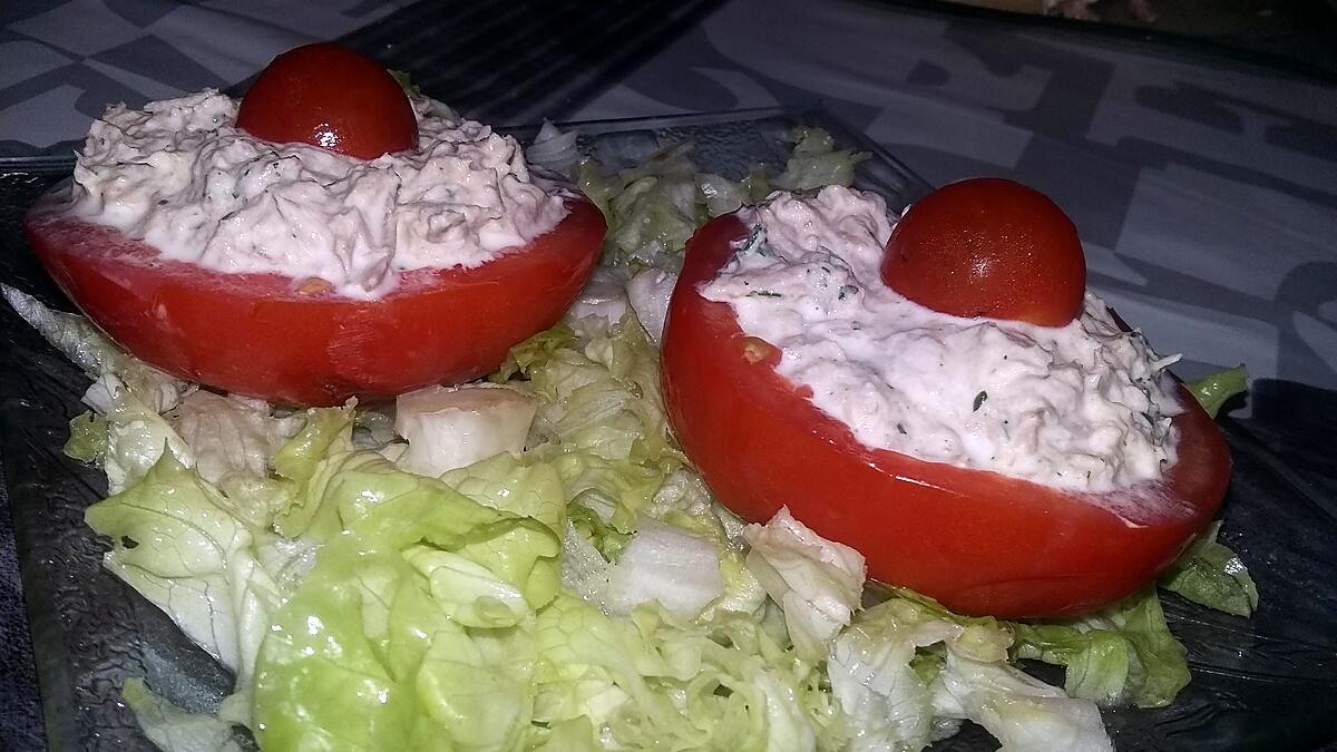 recette Tomates farcis a la sardine