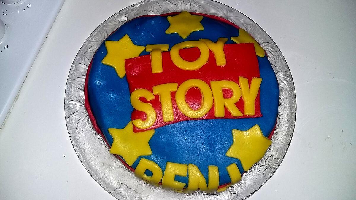 recette Gâteau  Toy story