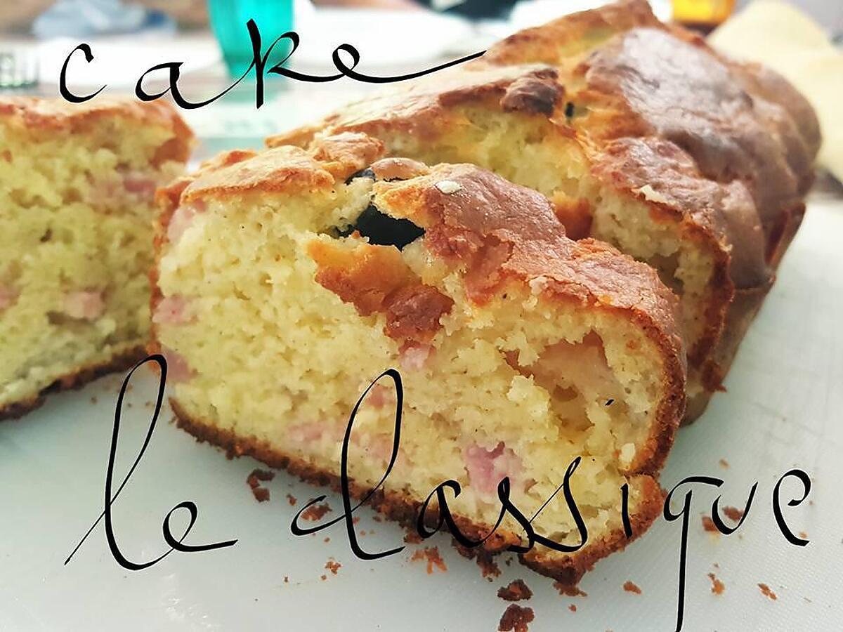 recette Le classique (cake lardons-emmental)