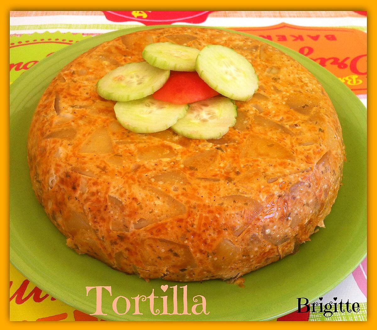 recette TORTILLA au COOKEO