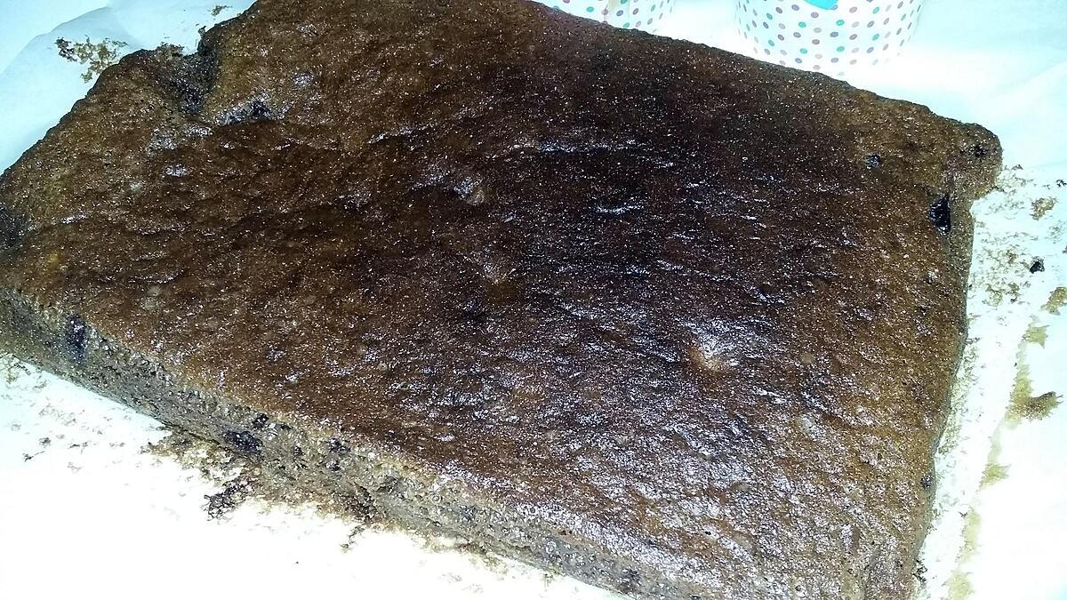 recette Gâteau au  chocolat banane rhum