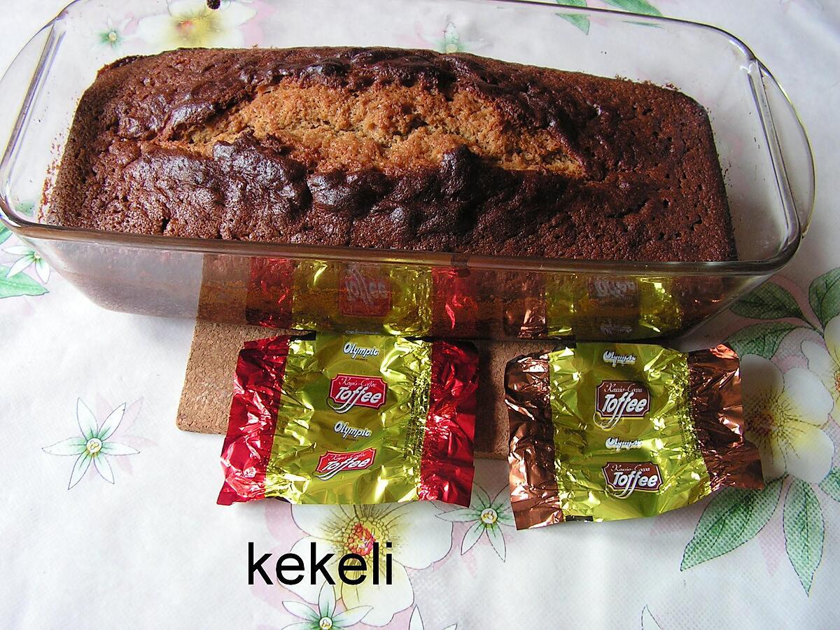 recette Cake aux caramels