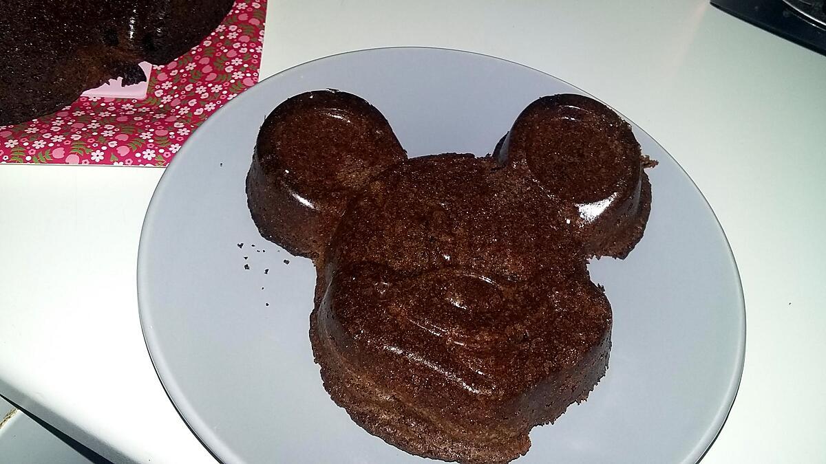 recette Gâteau Mickey au Nesquik