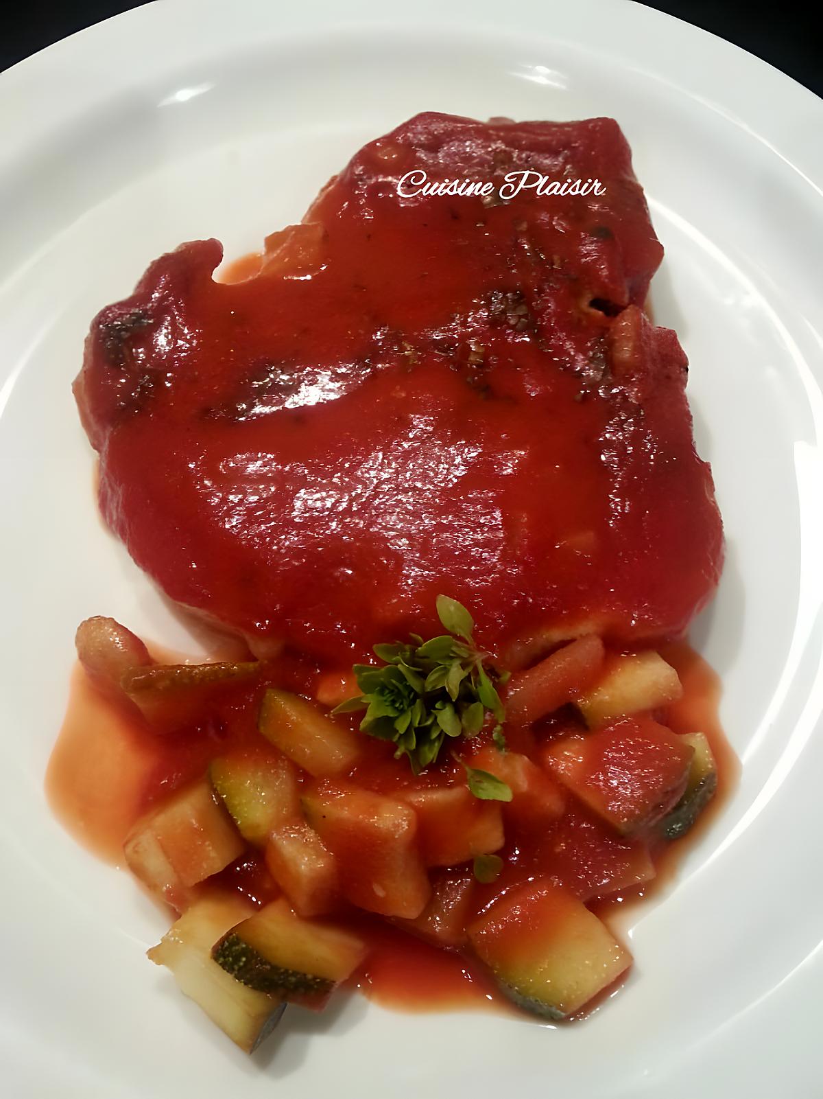 recette Côtes de porc sauce tomate