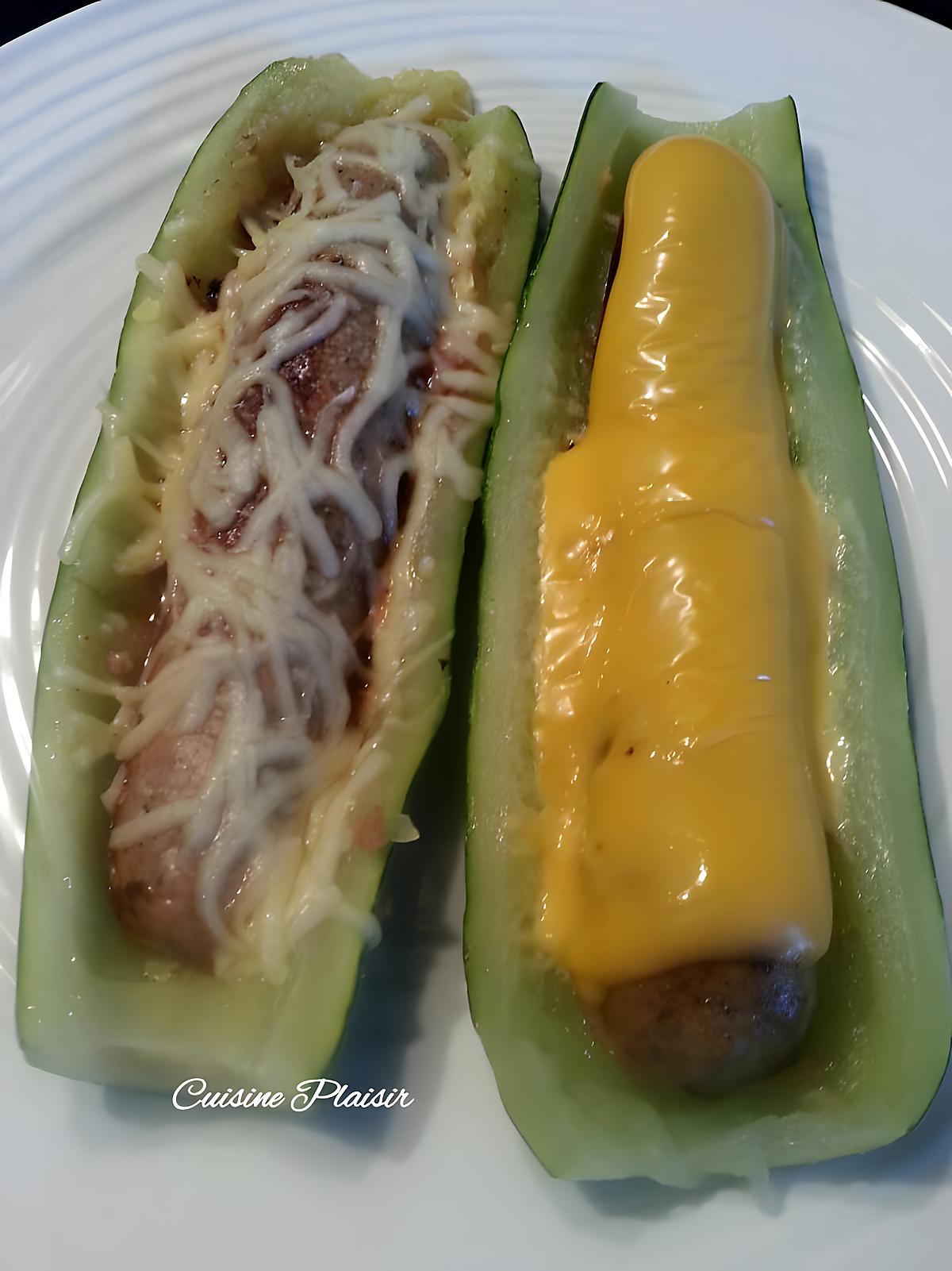 recette Courgette saucisse... avec oignon, moutarde ou ketchup ?