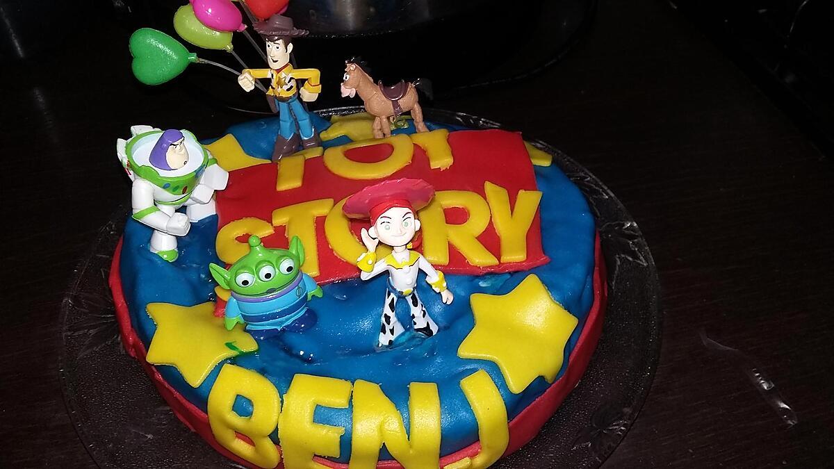 recette Gâteau  Toy story